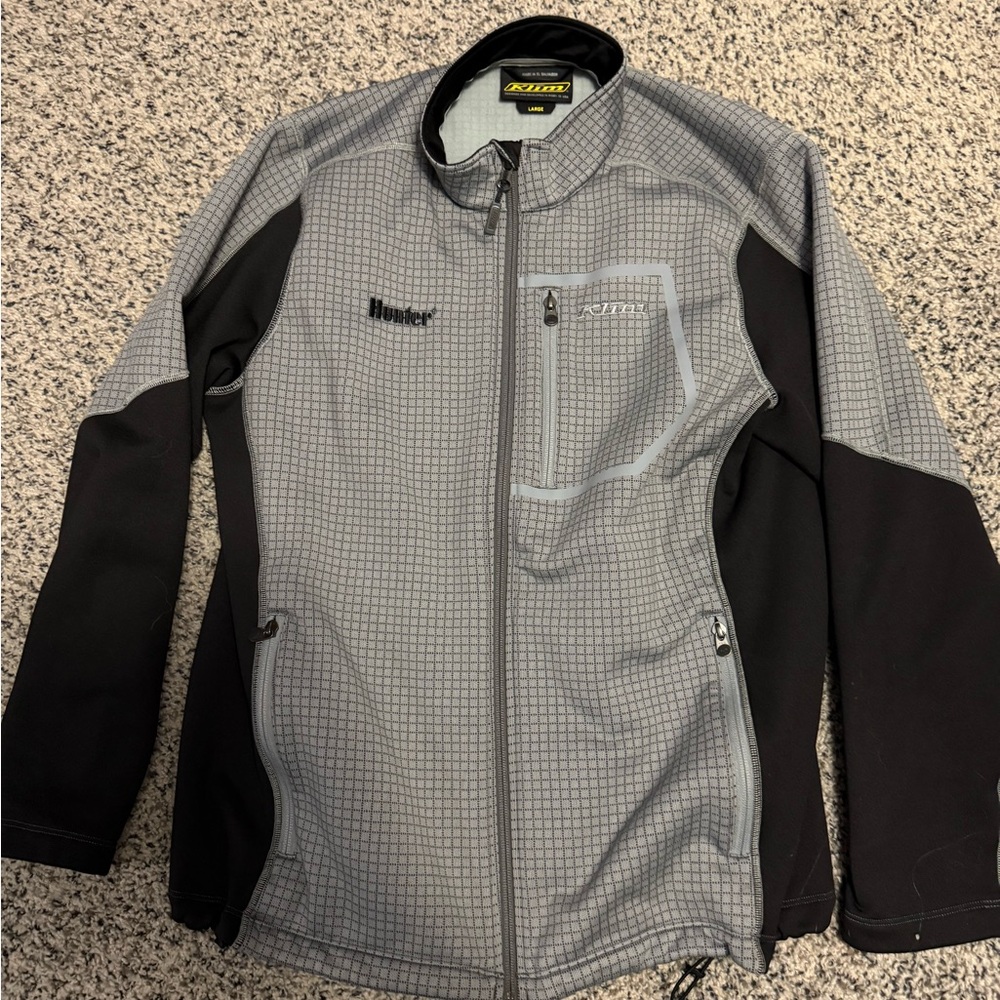 Kilm Gray and Black Men's Jacket